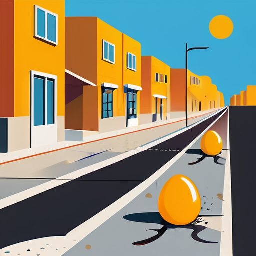 Sidewalk Egg Frying Day