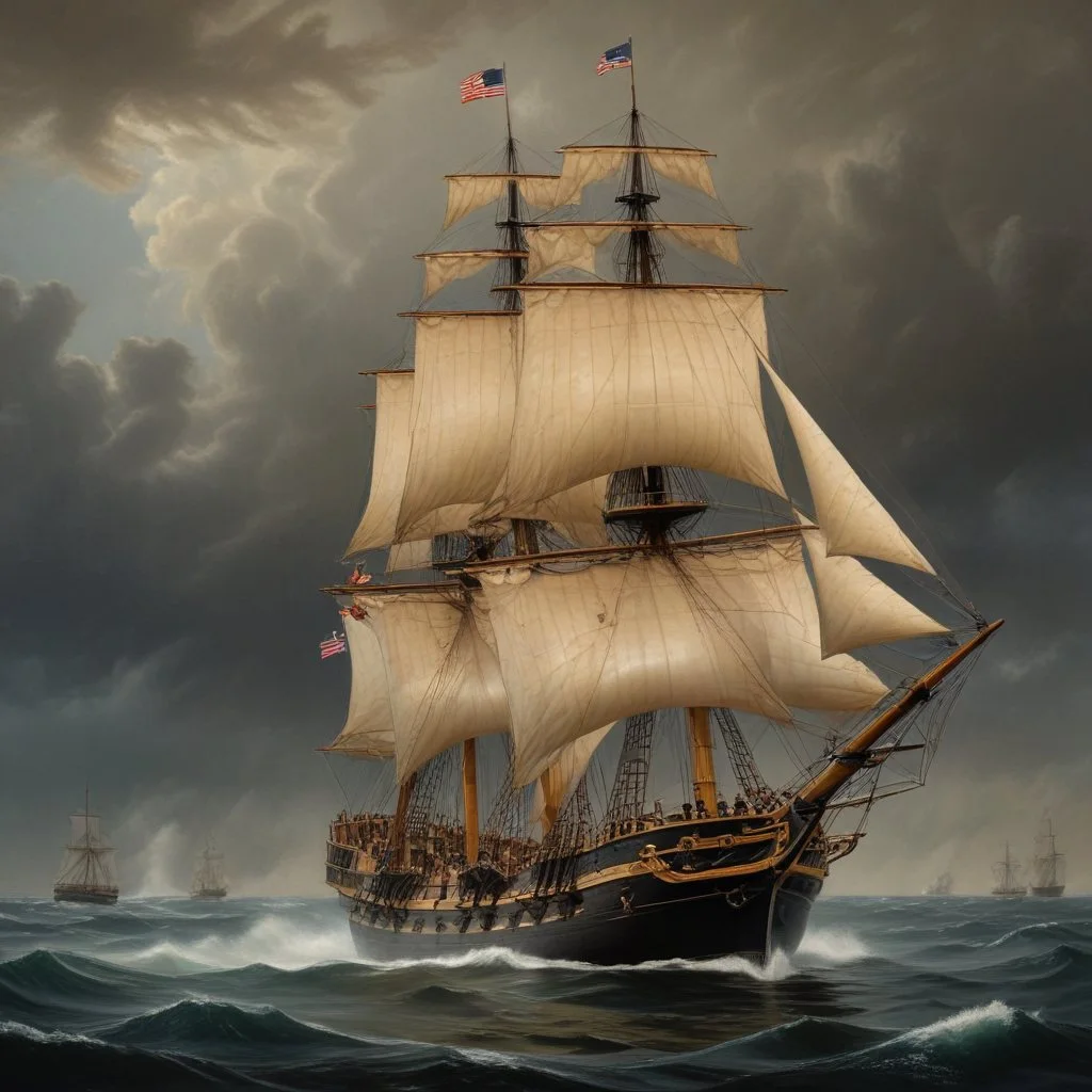 Stephen Decatur 1815 Commodore Decatur's Flagship Captured by British - Event Date: January ...